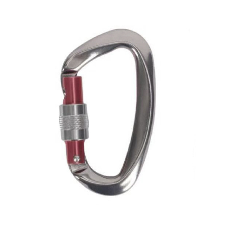 HT-G-0002 Aluminijski karabiner s ručnim zaključavanjem